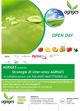 Strategie di intervento AGRIGES - Racanati Multitrader s.n.c