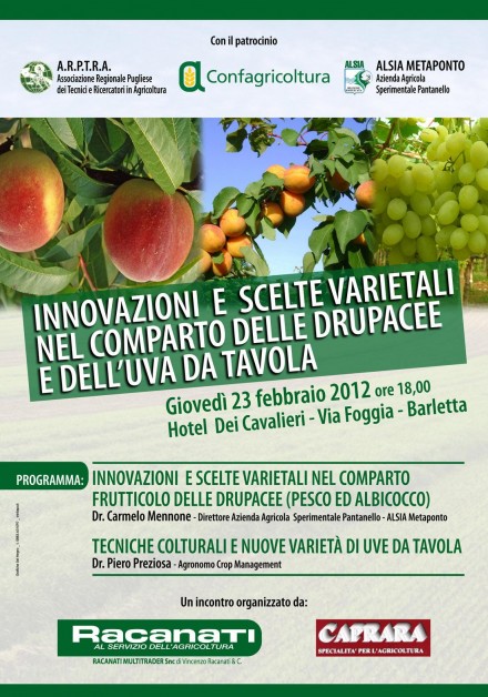 Barletta, giovedi 23 febbraio 2012, ore 18:00 - Racanati Multitrader s.n.c